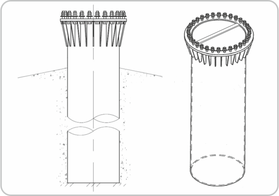 Structural design of the poles, photo 4