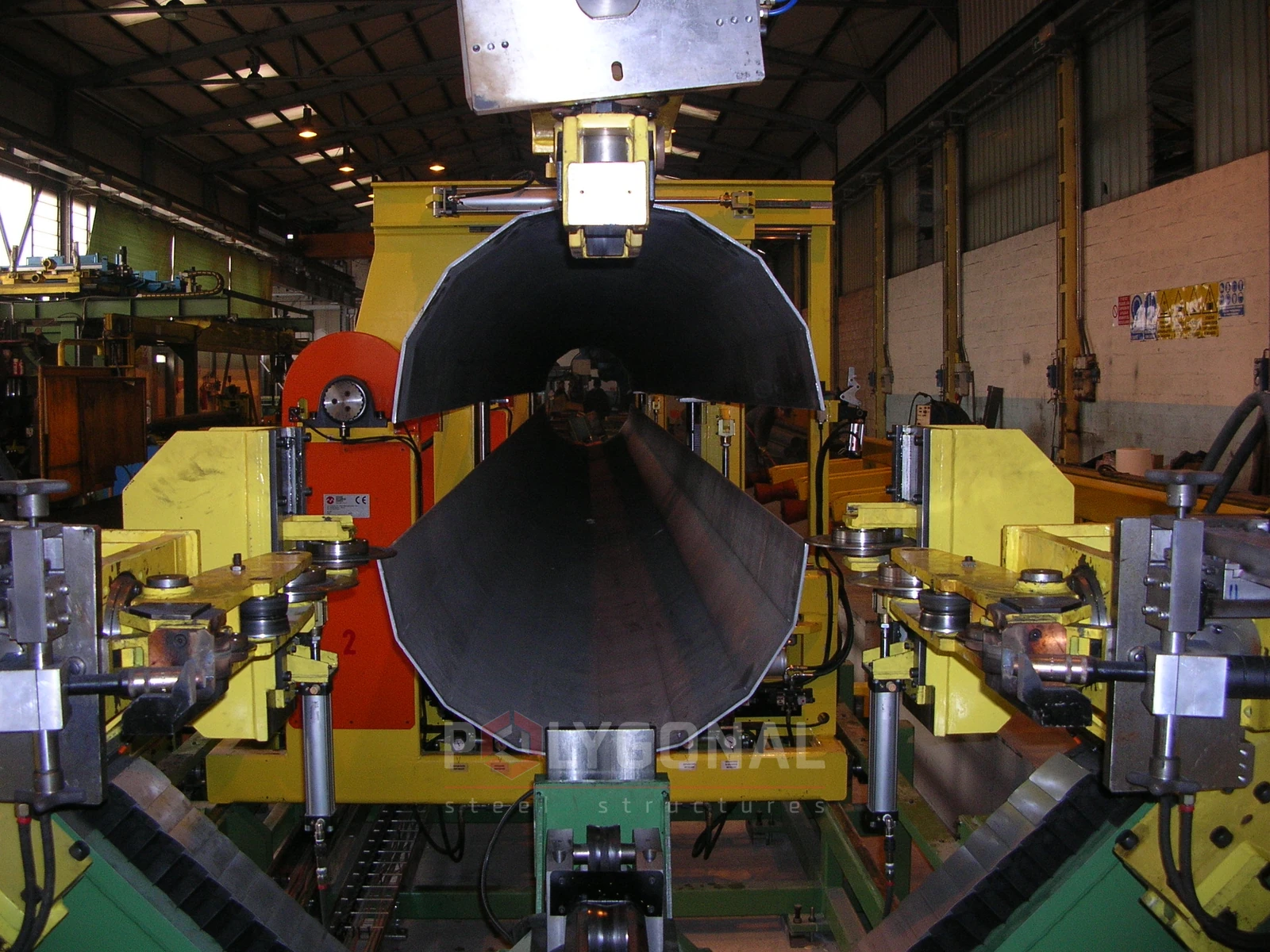 Multi-sided pole production line, photo 11 (example of the equipment we offer)