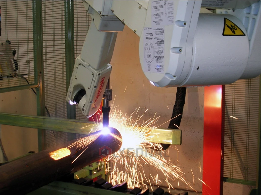 Multi-sided pole production line, photo 12 (example of the equipment we offer)