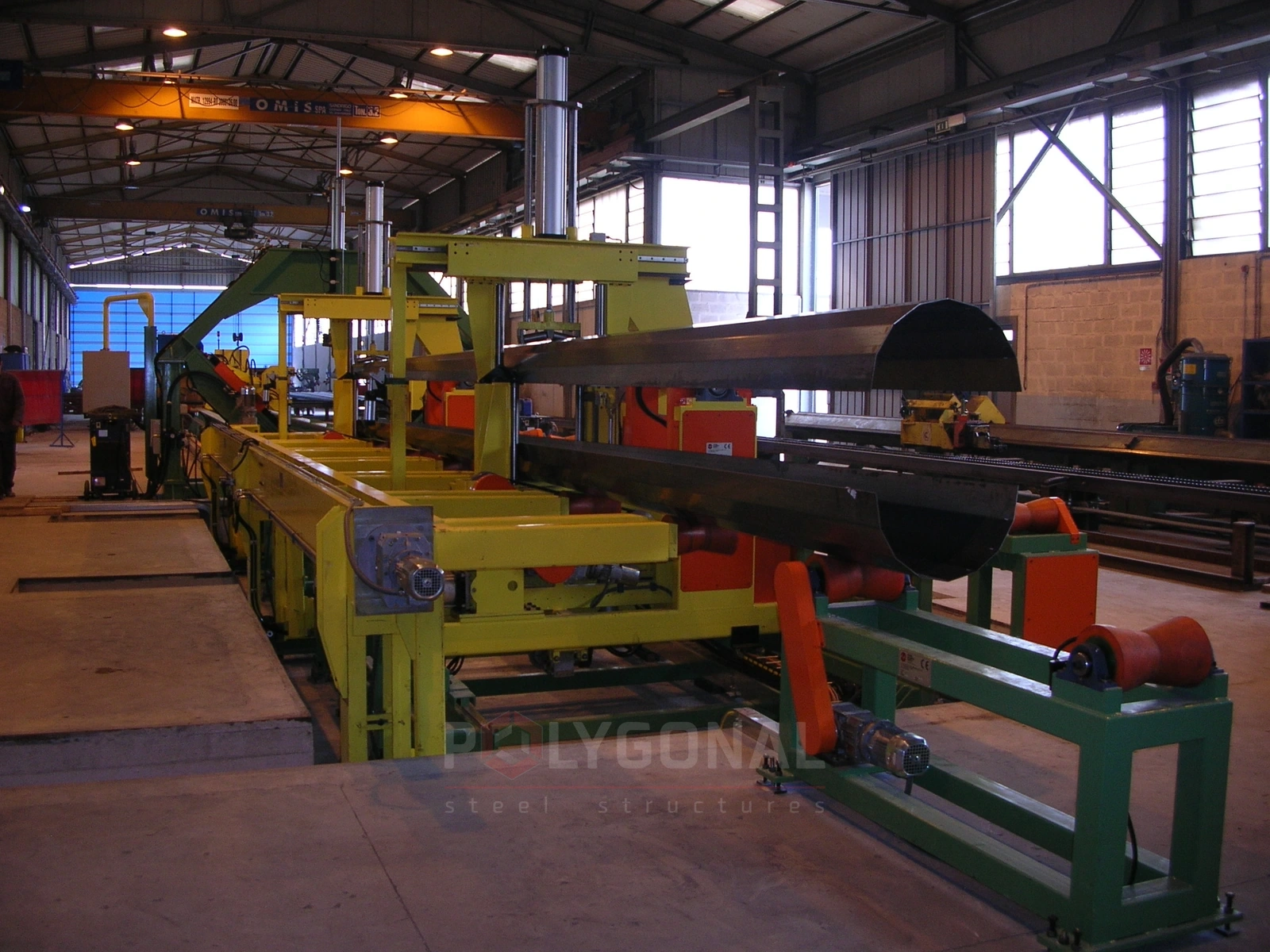 Multi-sided pole production lines